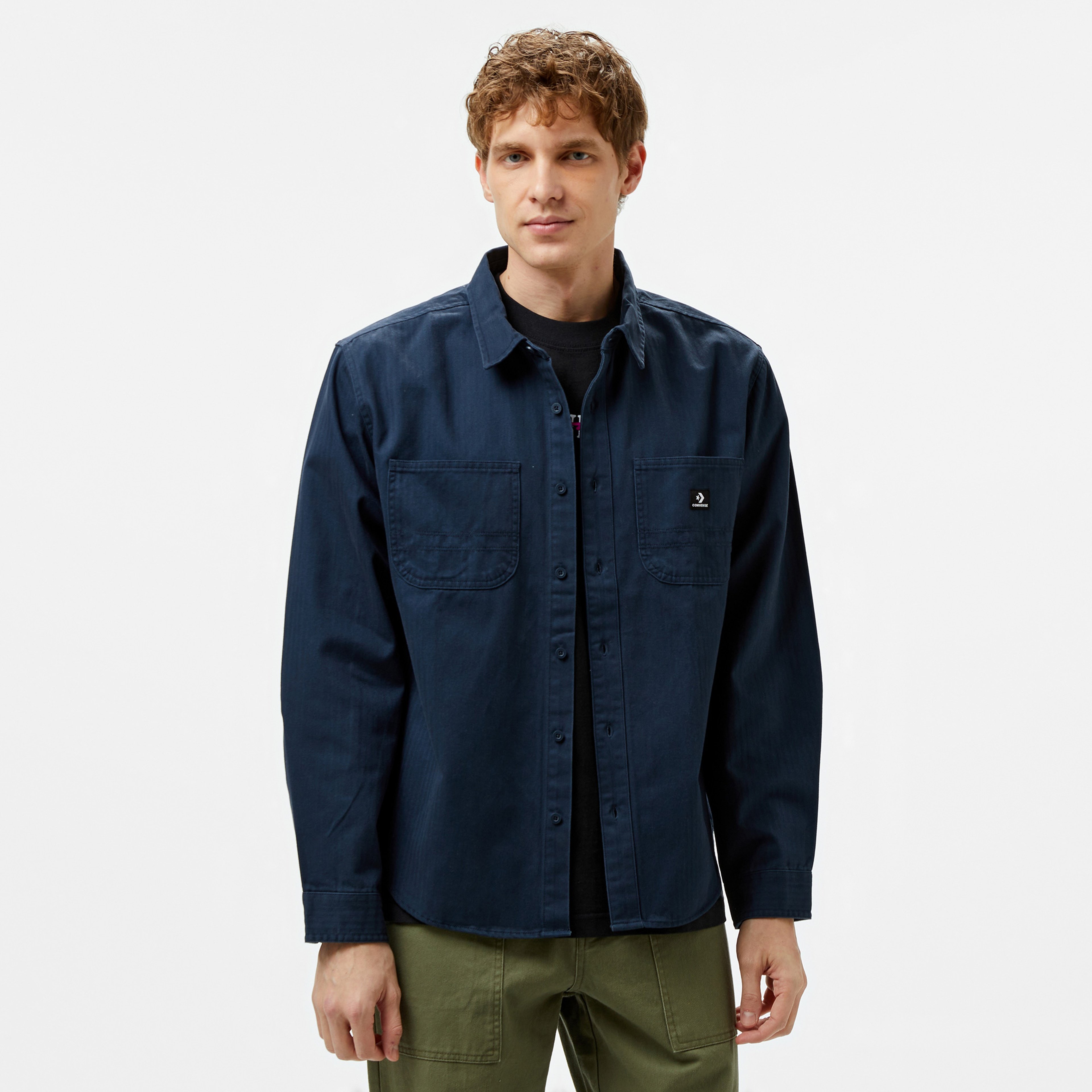 Converse Classic Erkek Lacivert Gömlek