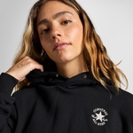 Converse Classic Kadın Oversized Fit Siyah Hoodie