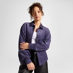 Converse Classic Kadın Kadife Mor Gömlek