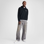 Converse Classic Erkek Loose Fit Siyah Hoodie