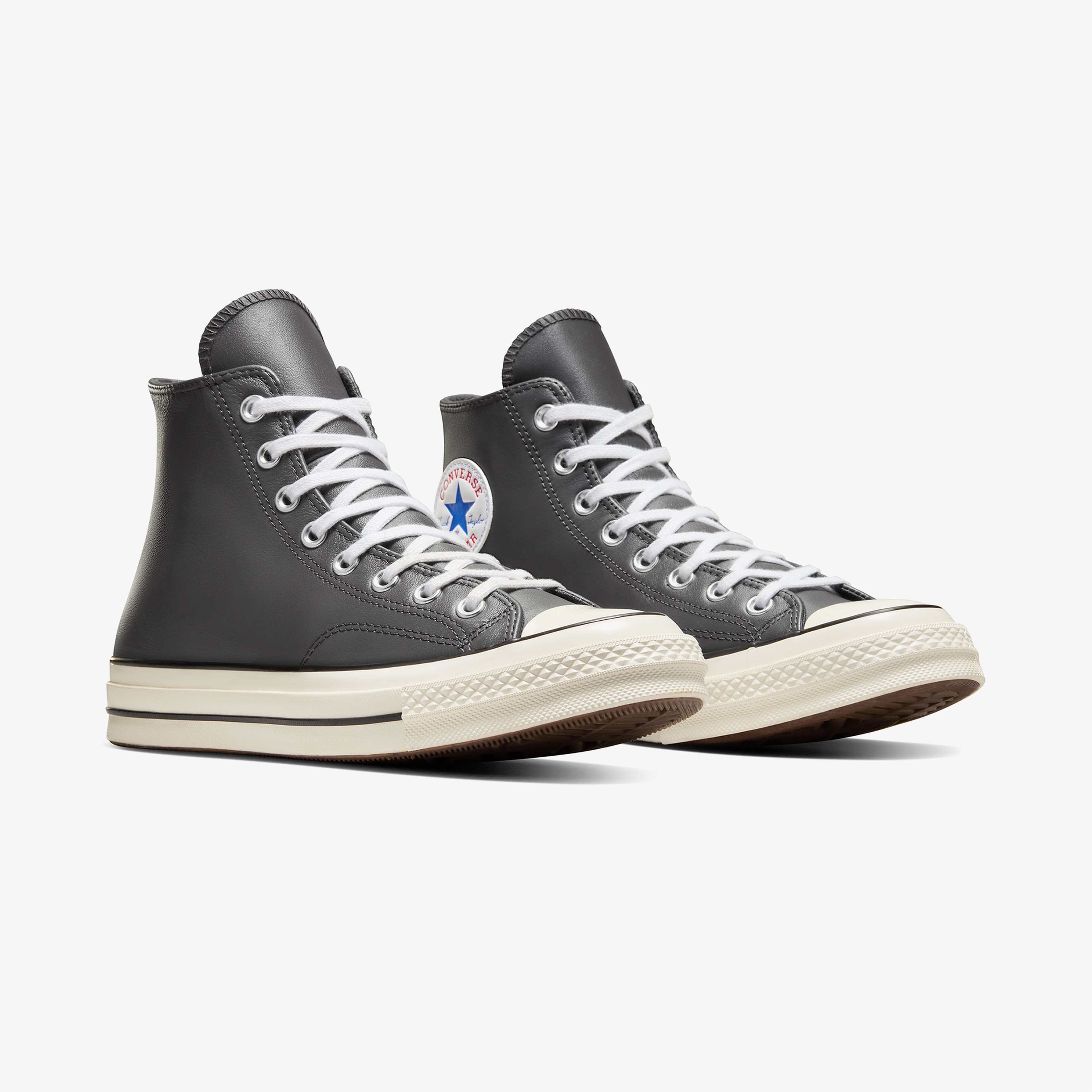 Converse Chuck 70 Unisex Gri Deri Sneaker
