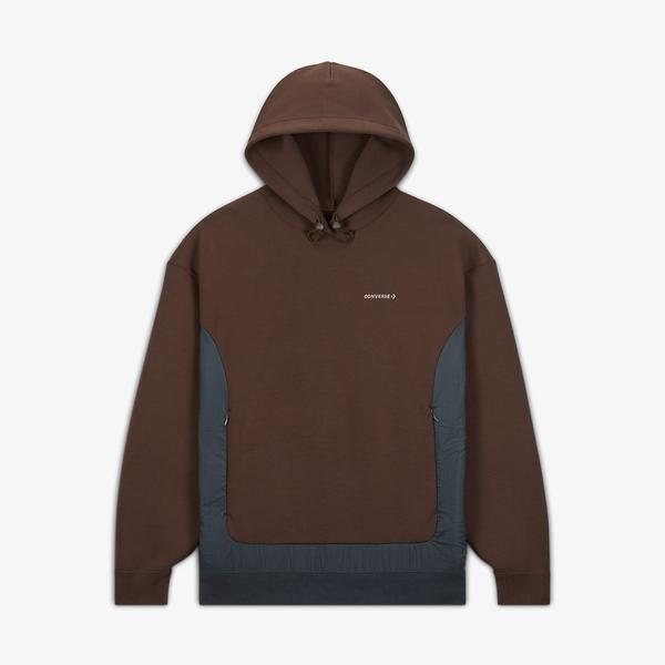 Converse Classic Erkek Kahverengi Hoodie