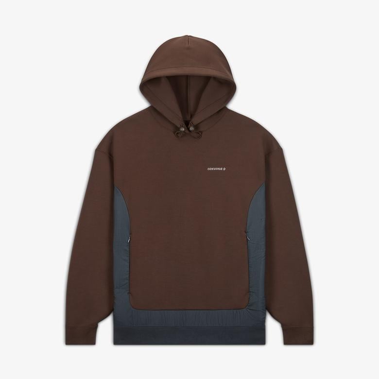 Converse Classic Erkek Kahverengi Hoodie
