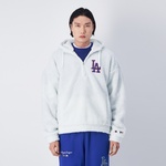 Champion Hooded Half Zip Erkek Beyaz Hoodie