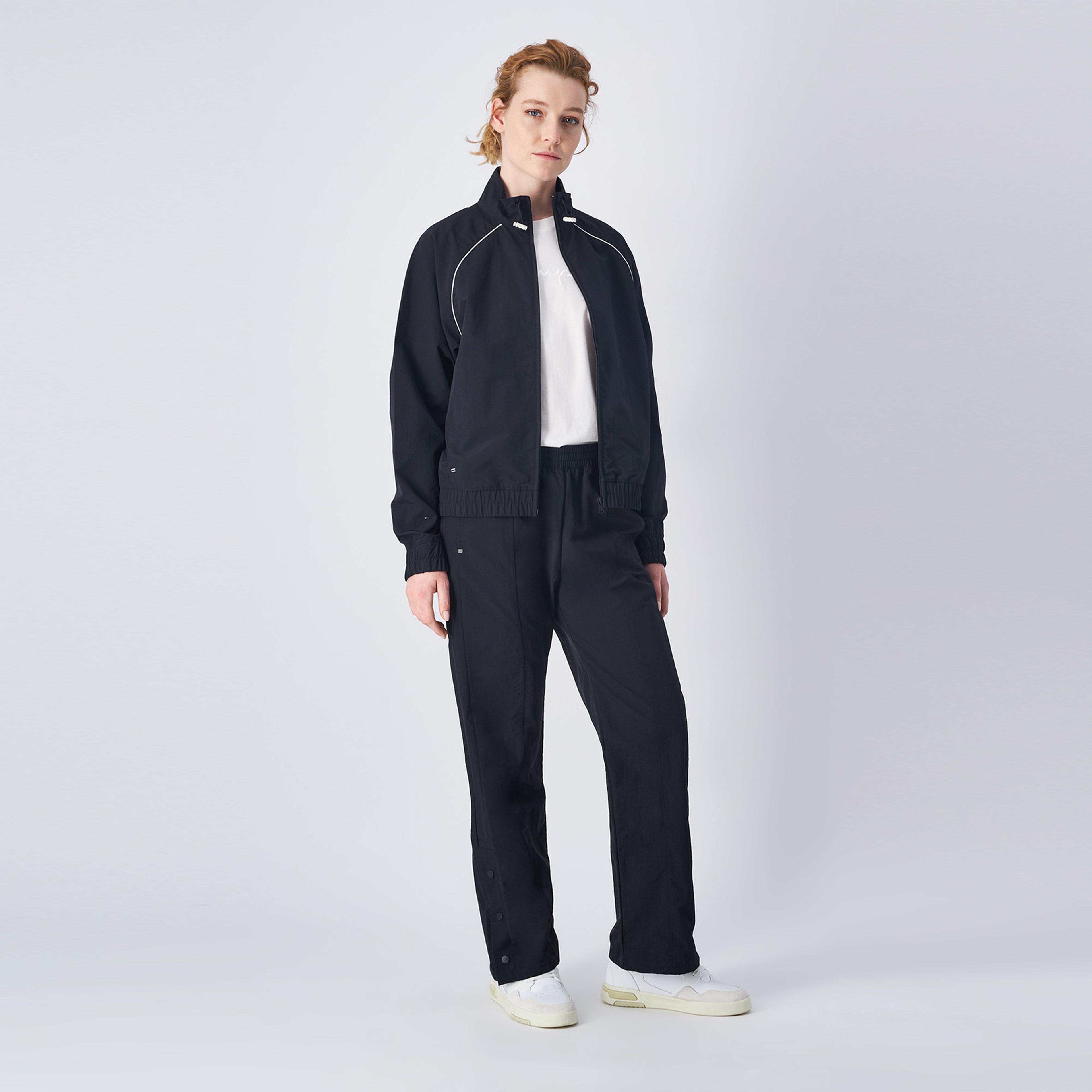 Champion Straight Hem Kadın Siyah Eşofman Altı