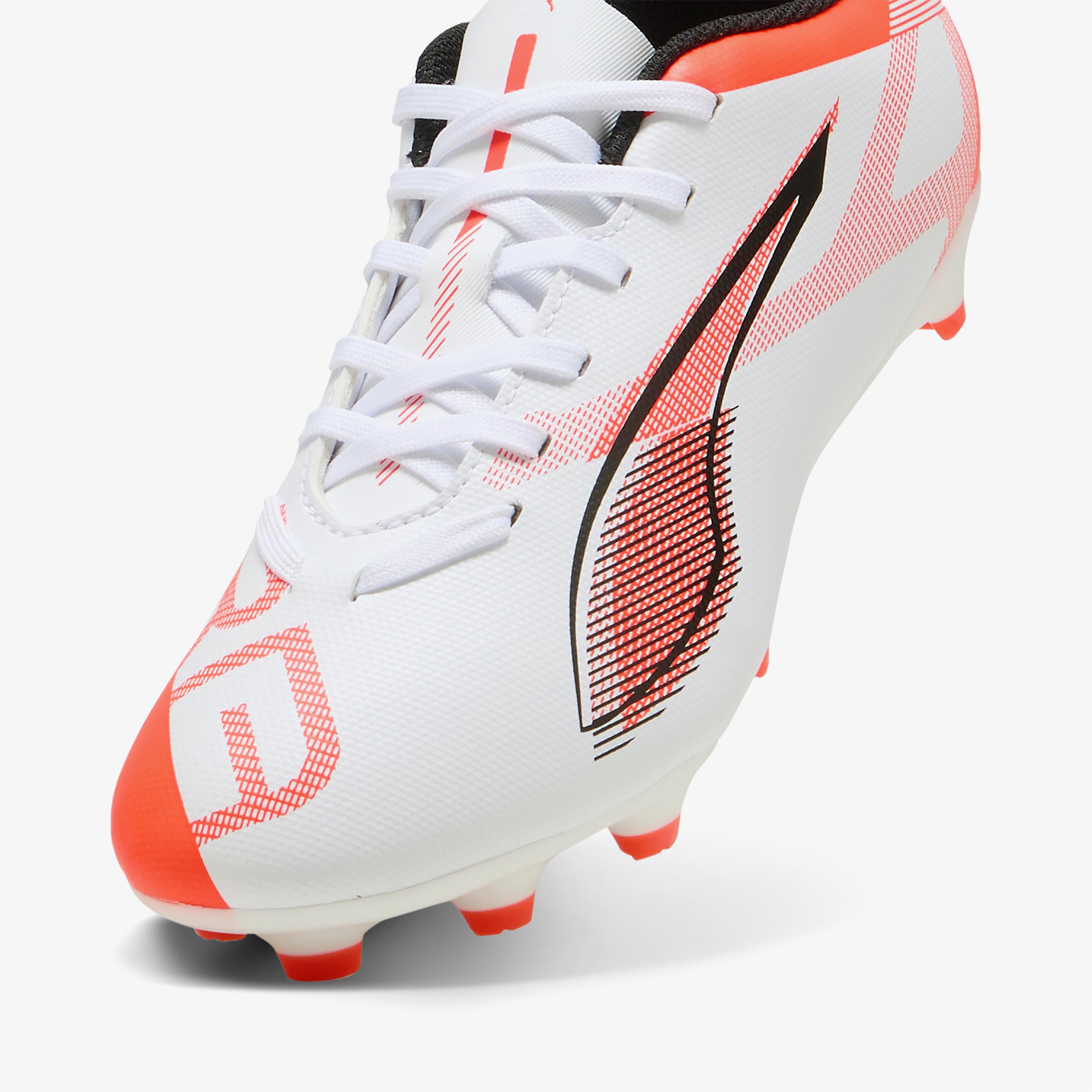 Puma Ultra 5 Play Fg/Ag Jr Çocuk Beyaz Krampon