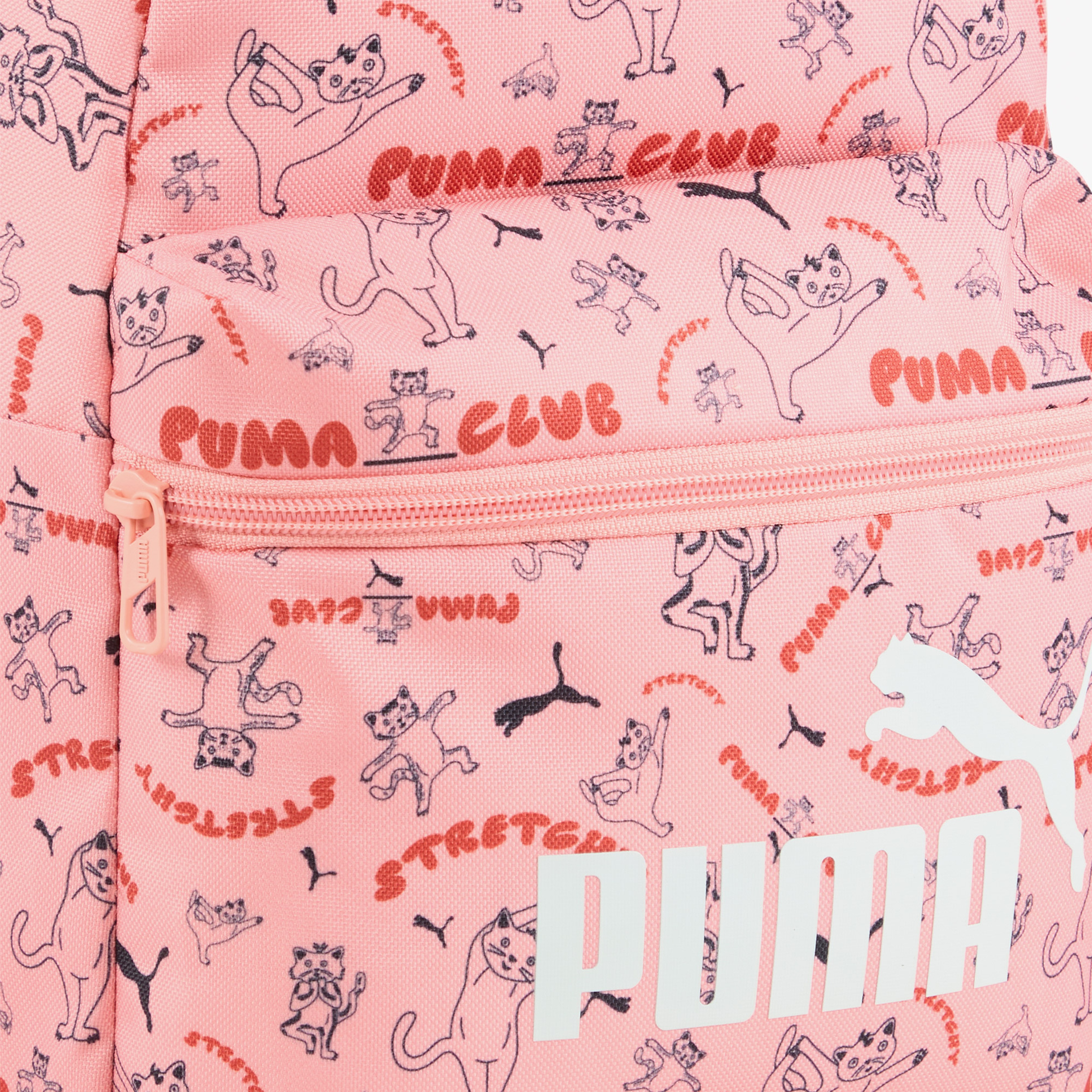 Puma Phase Aop S Bp Çocuk Pembe Sırt Çantası