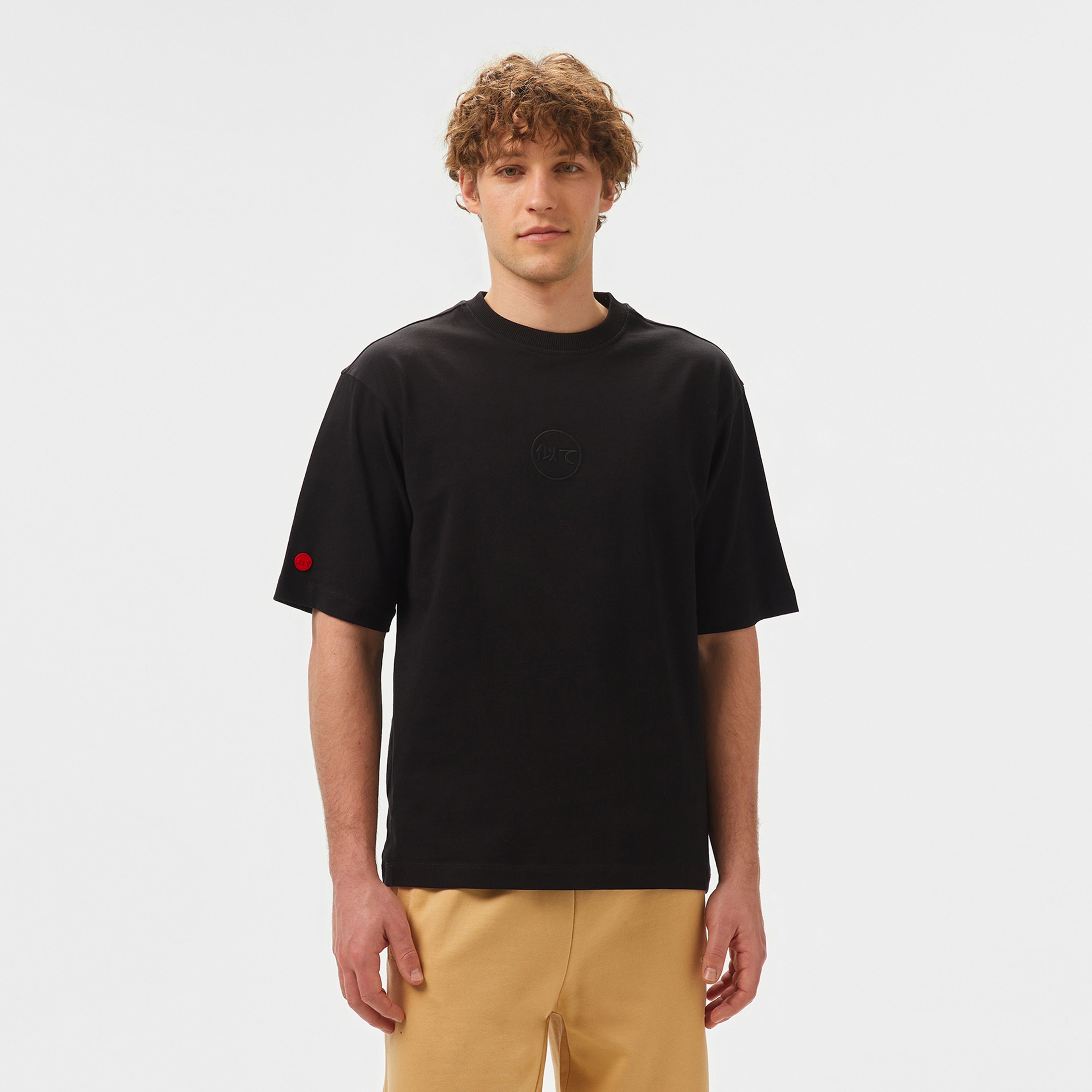 UNITED4 Erkek Siyah T-Shirt