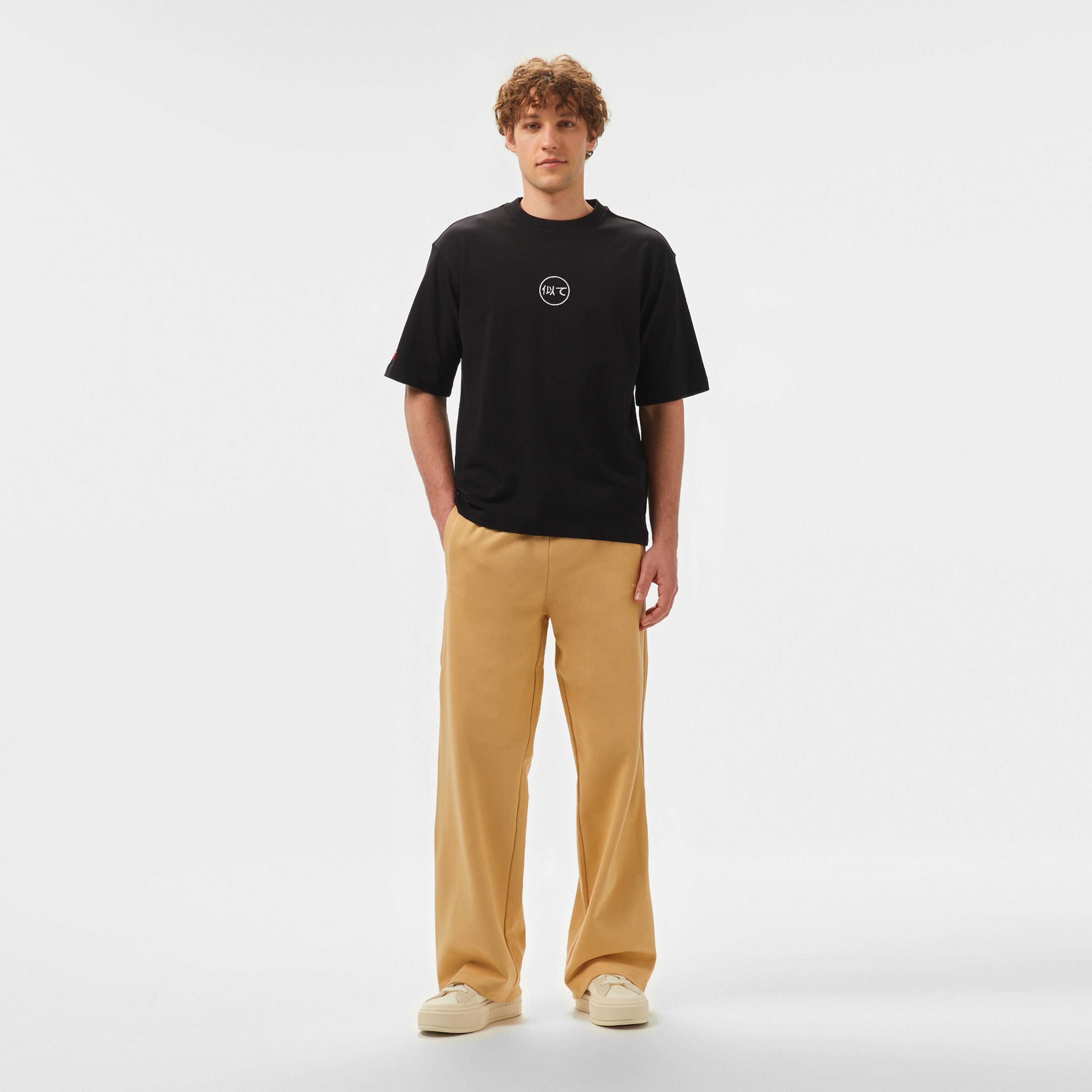 UNITED4 Erkek Siyah T-Shirt