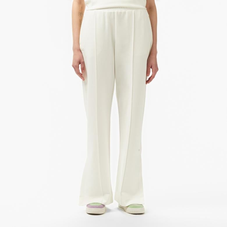 Kadın Relaxed Fit Beyaz Pantolon