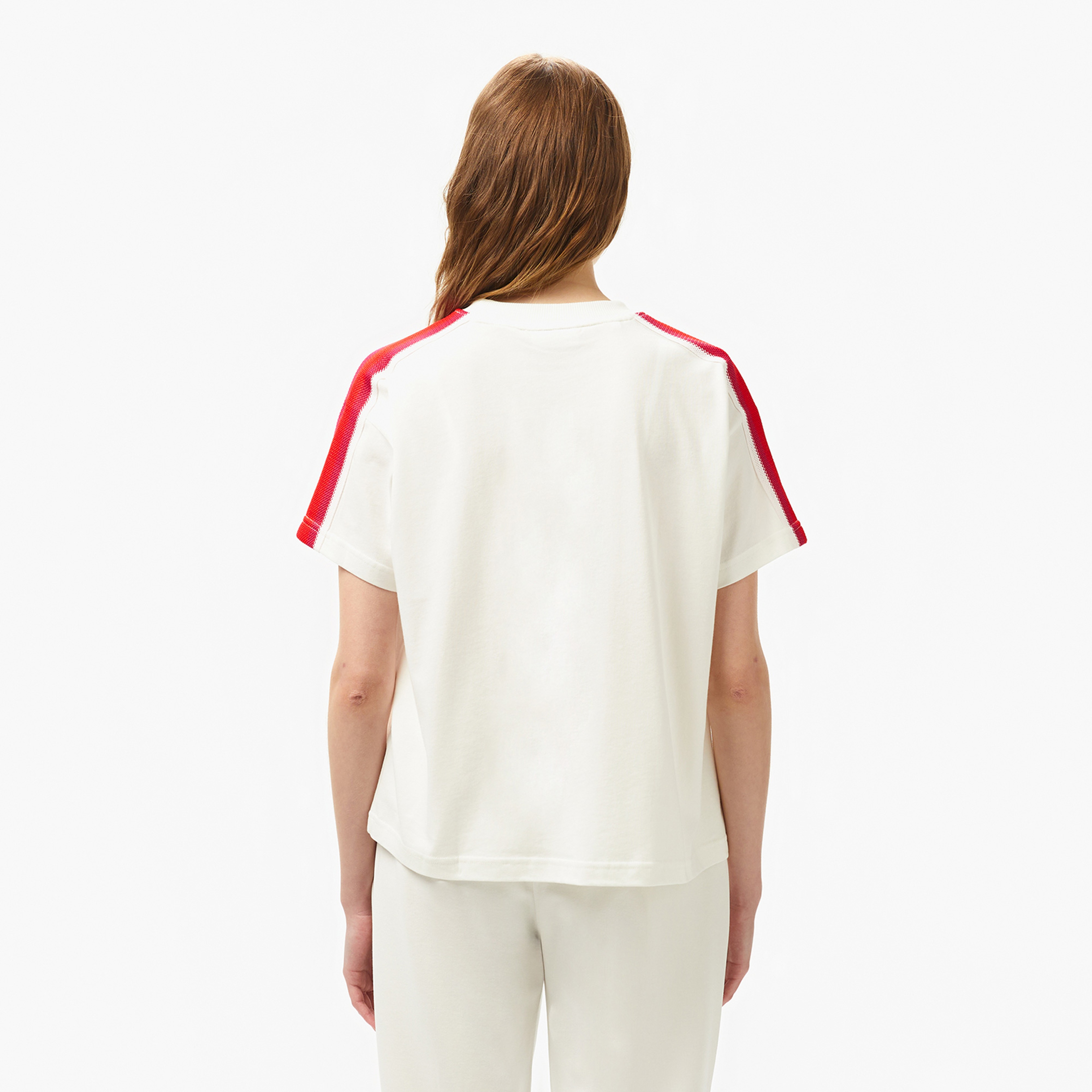 Lacoste Kadın Beyaz T-Shirt