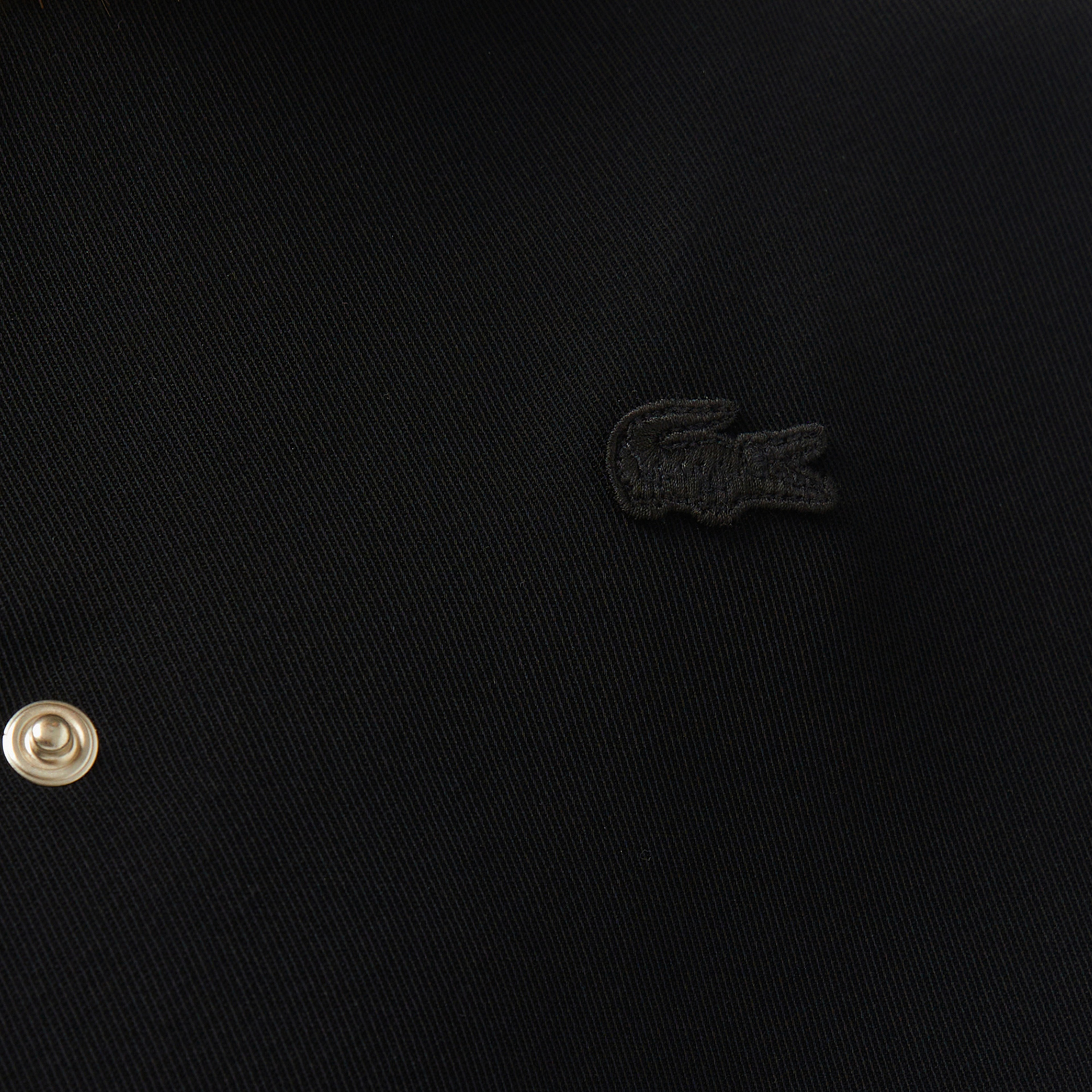 Kadın Regular Fit Hakim Yaka Siyah Gömlek