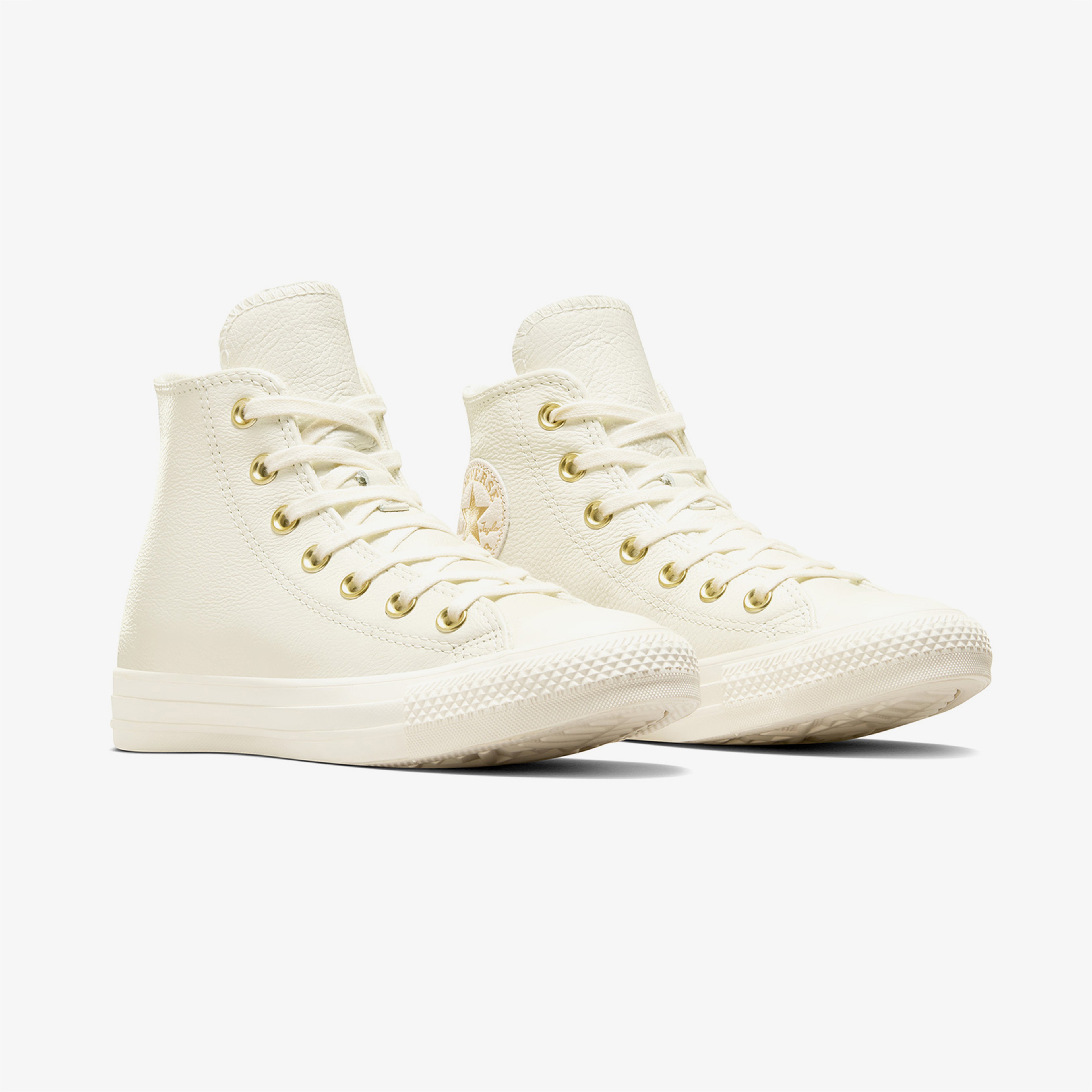 Converse Chuck Taylor All Star Unisex Krem Deri Sneaker