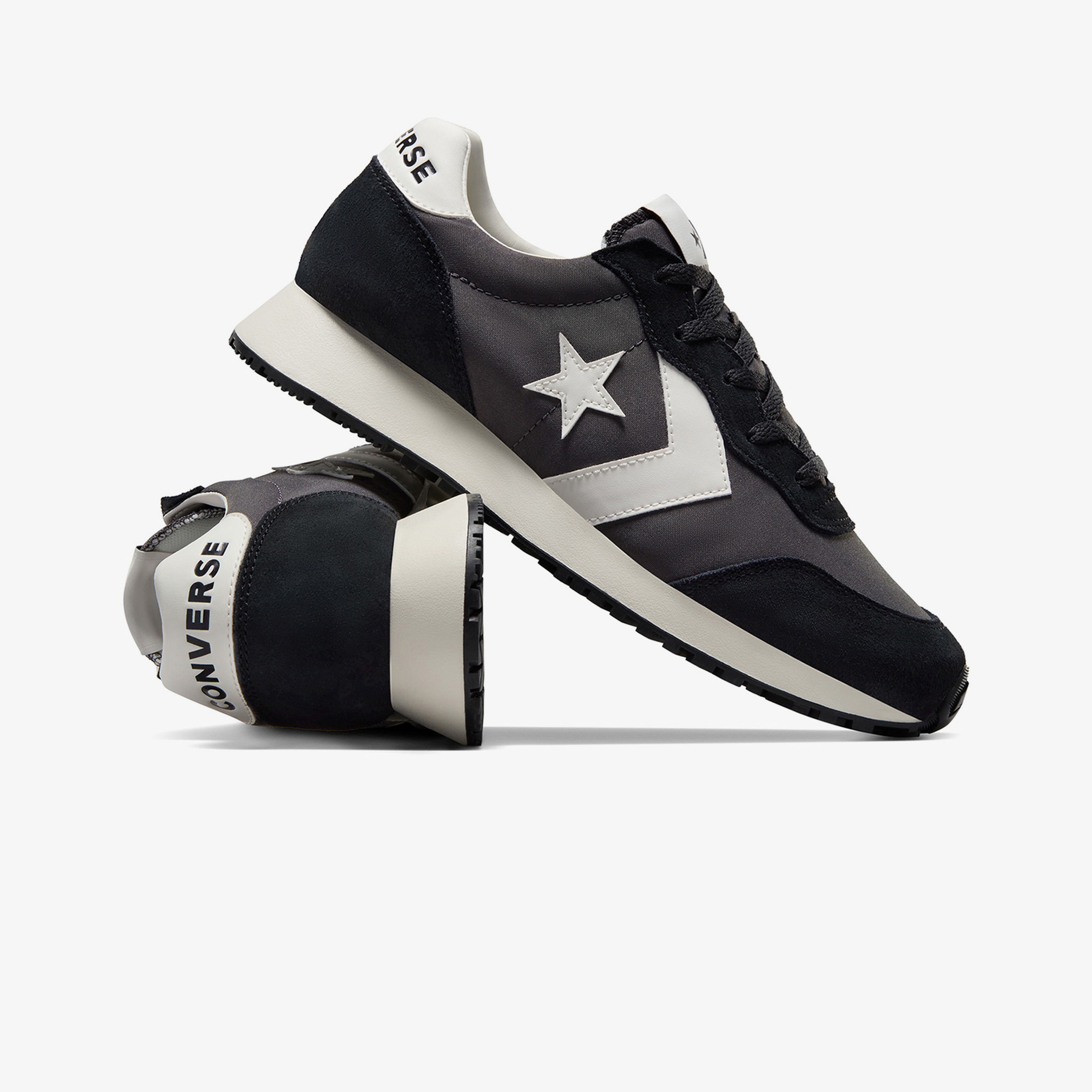 Converse Omega Trainer Unisex Siyah Süet Sneaker