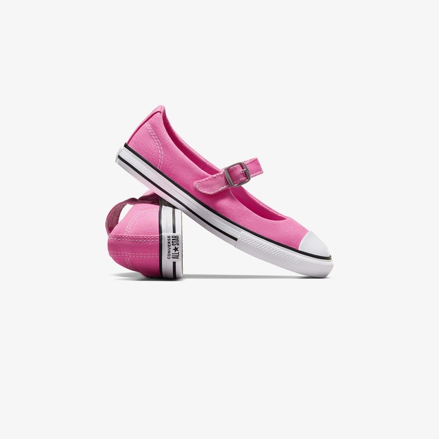 Converse Chuck Taylor All Star Dainty Mary Jane Çocuk Pembe Babet - Görsel 7
