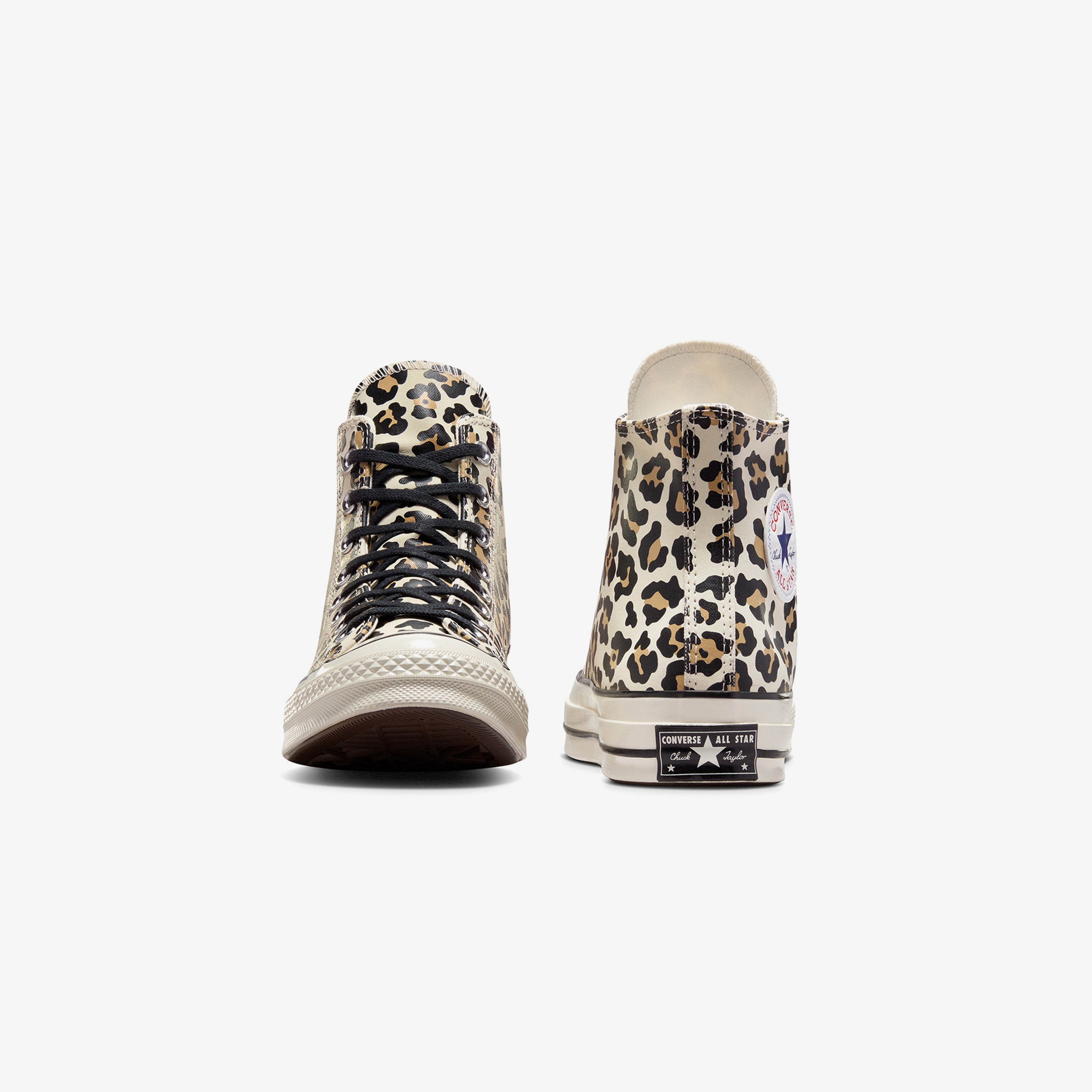 Converse Chuck 70 Leopard Print Unisex Krem Sneaker