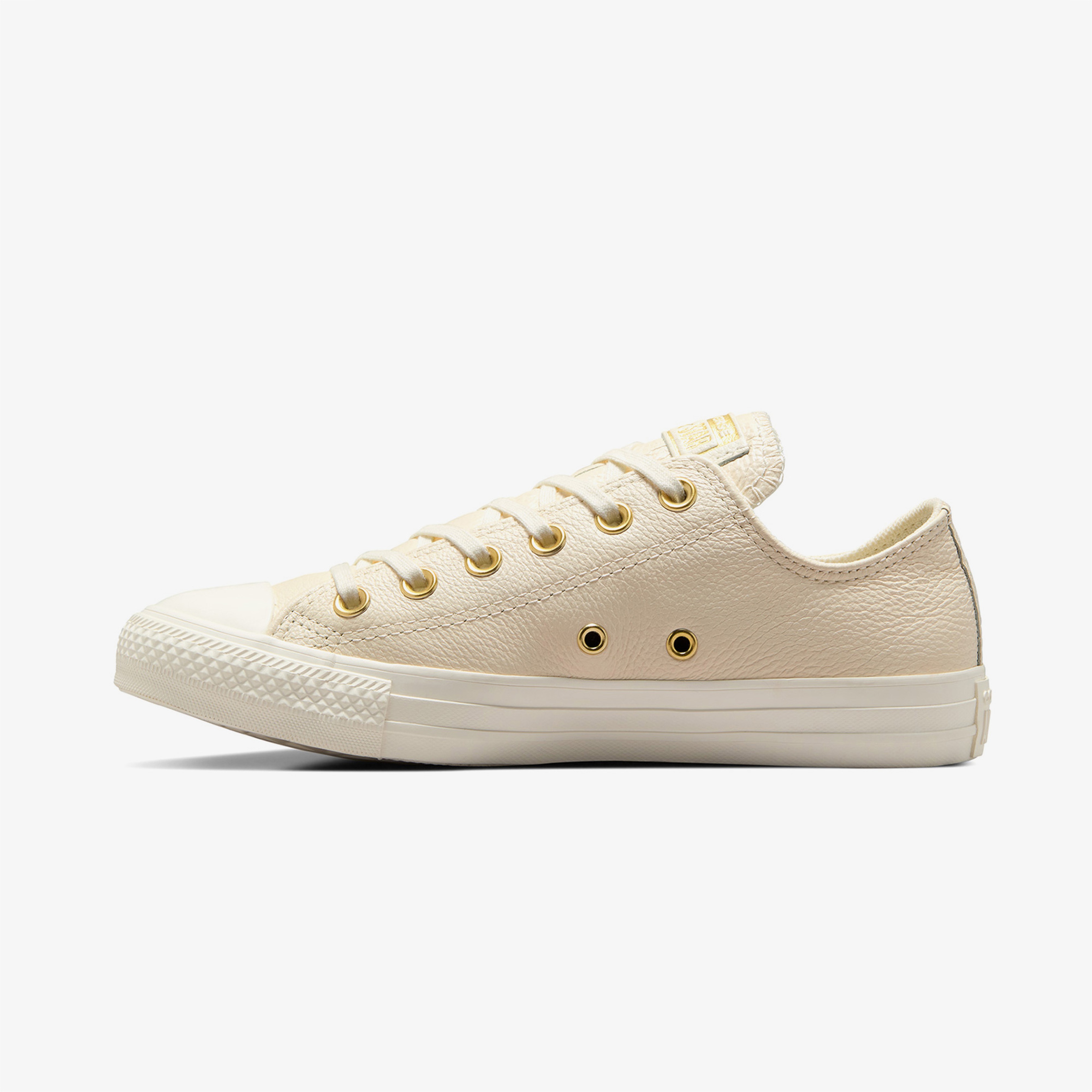 Converse Chuck Taylor All Star Unisex Krem Deri Sneaker