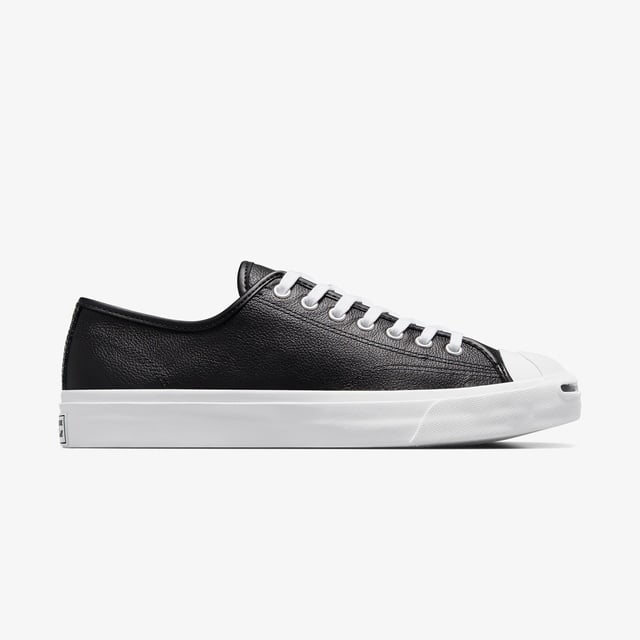 Converse Converse Jack Purcell Unisex Siyah Deri Sneaker | Occasion Siyah - 2. görsel