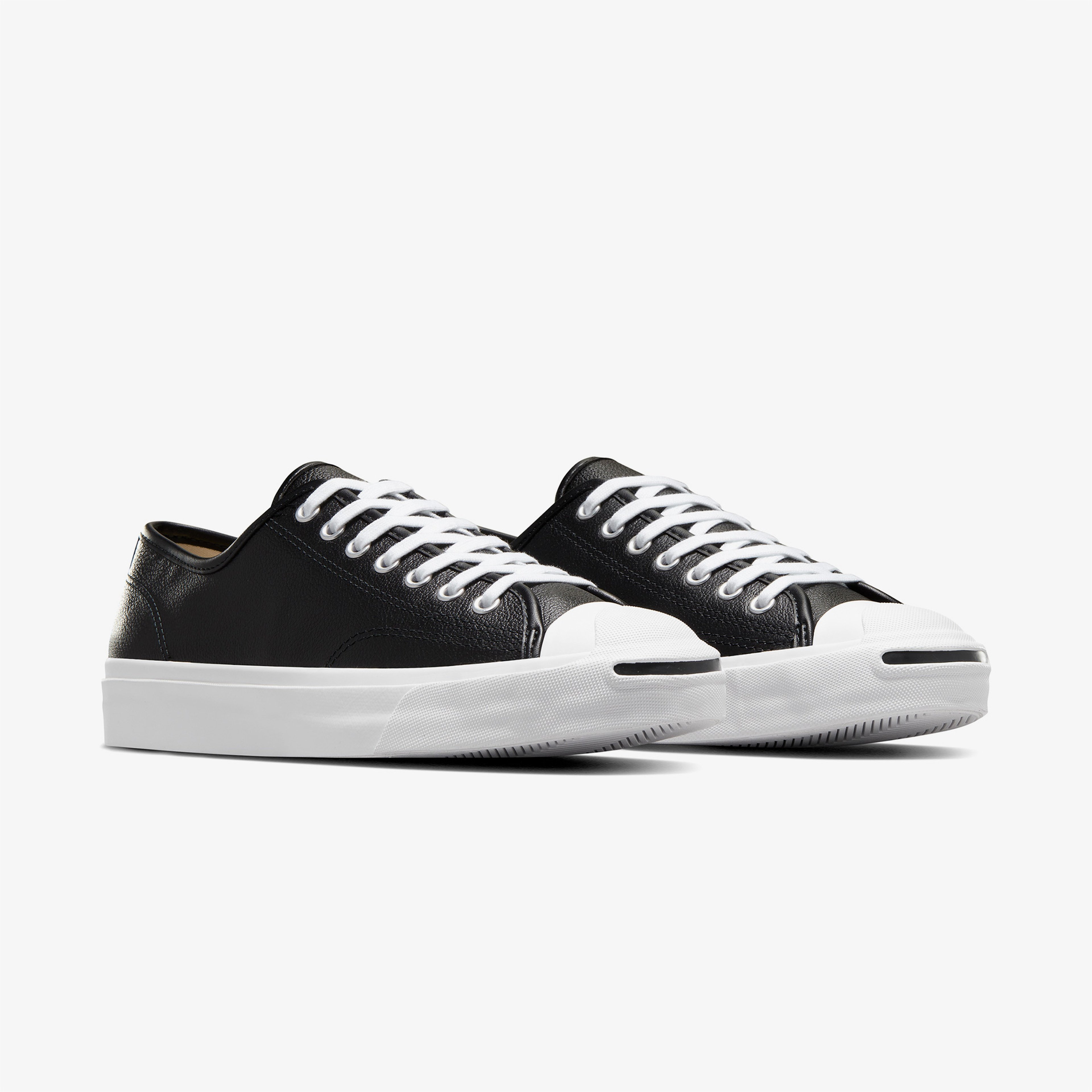 Converse Jack Purcell Unisex Siyah Deri Sneaker