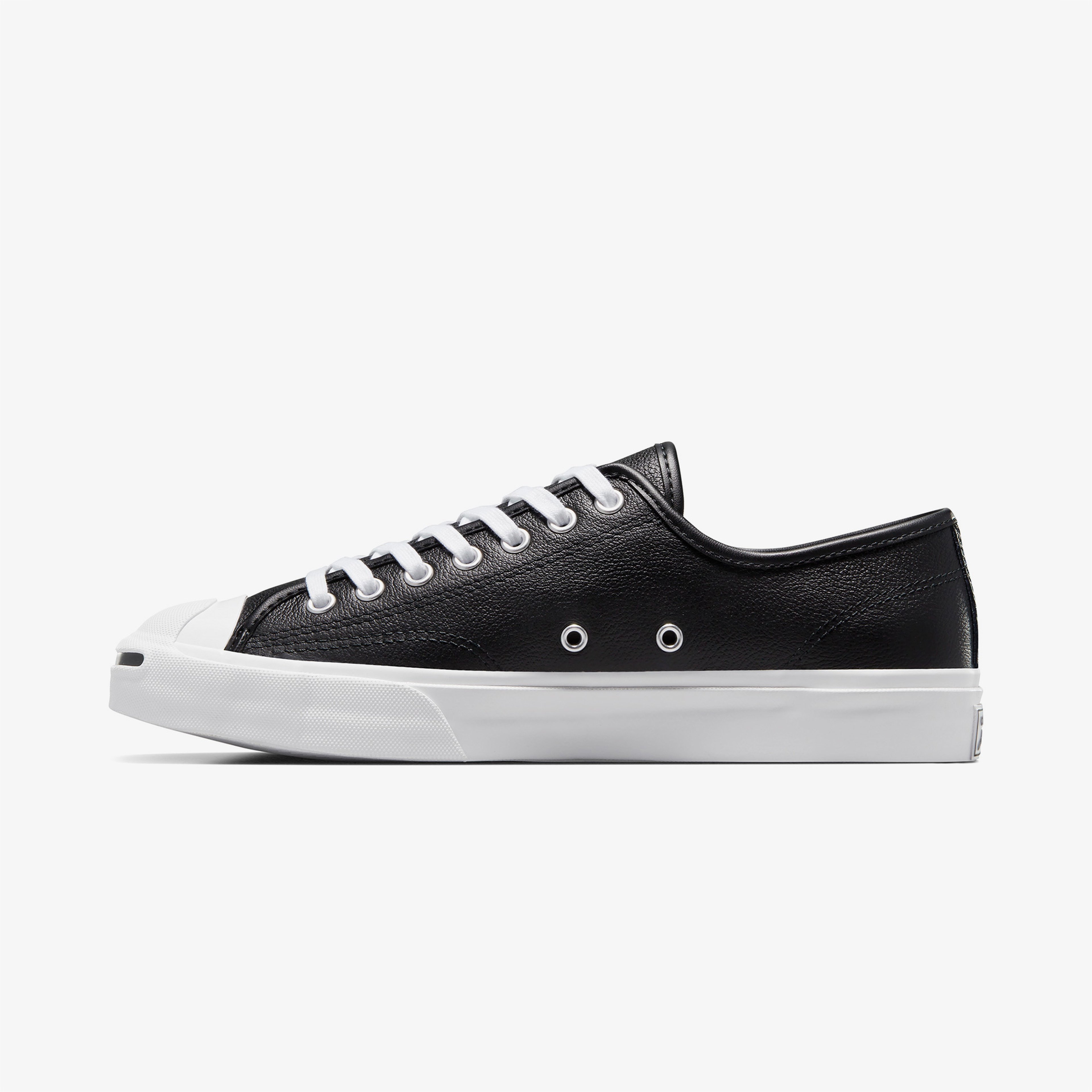 Converse Jack Purcell Unisex Siyah Deri Sneaker