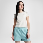 Converse Classic Kadın Slim Fit Krem T-Shirt