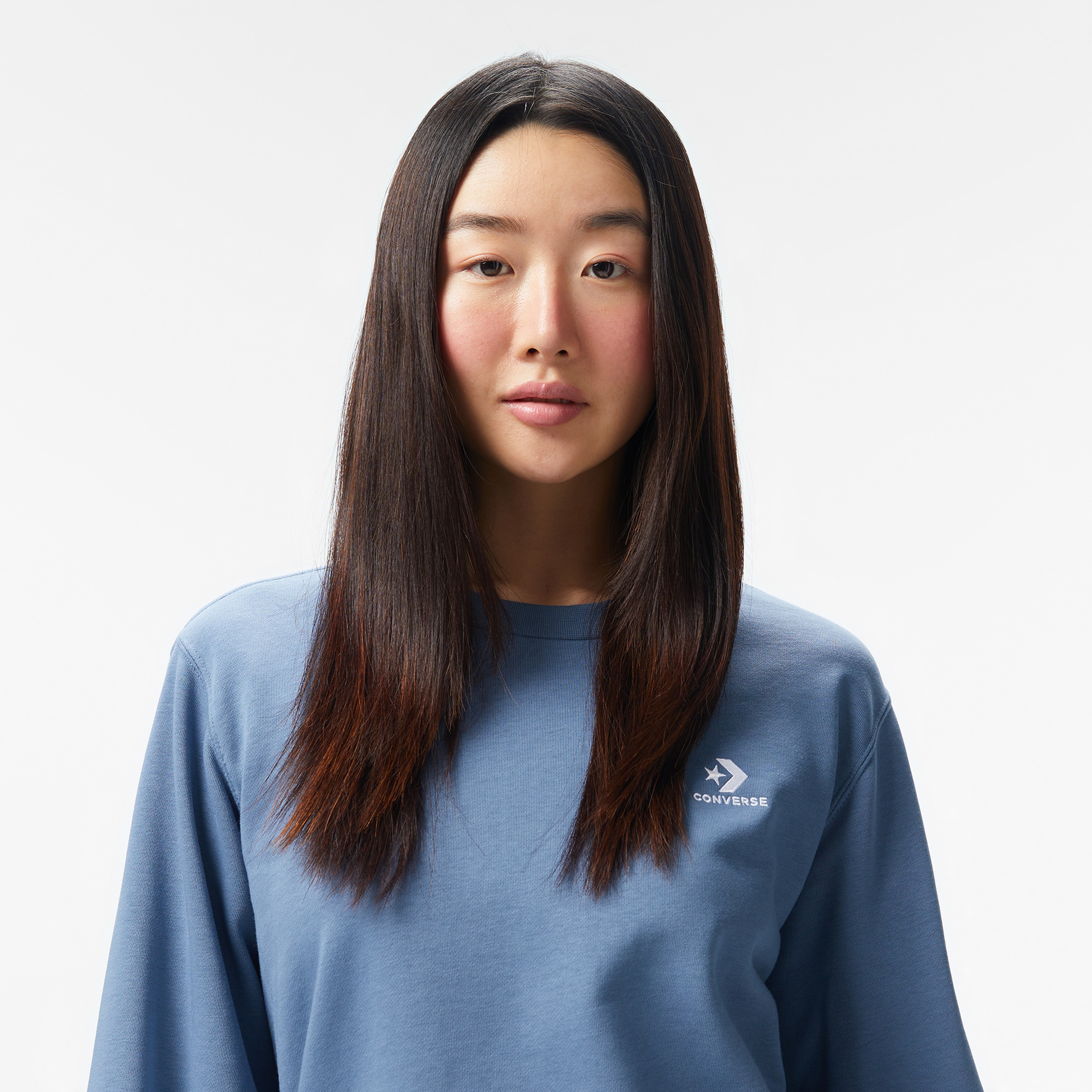 Converse Classic Unisex Mavi Sweatshirt