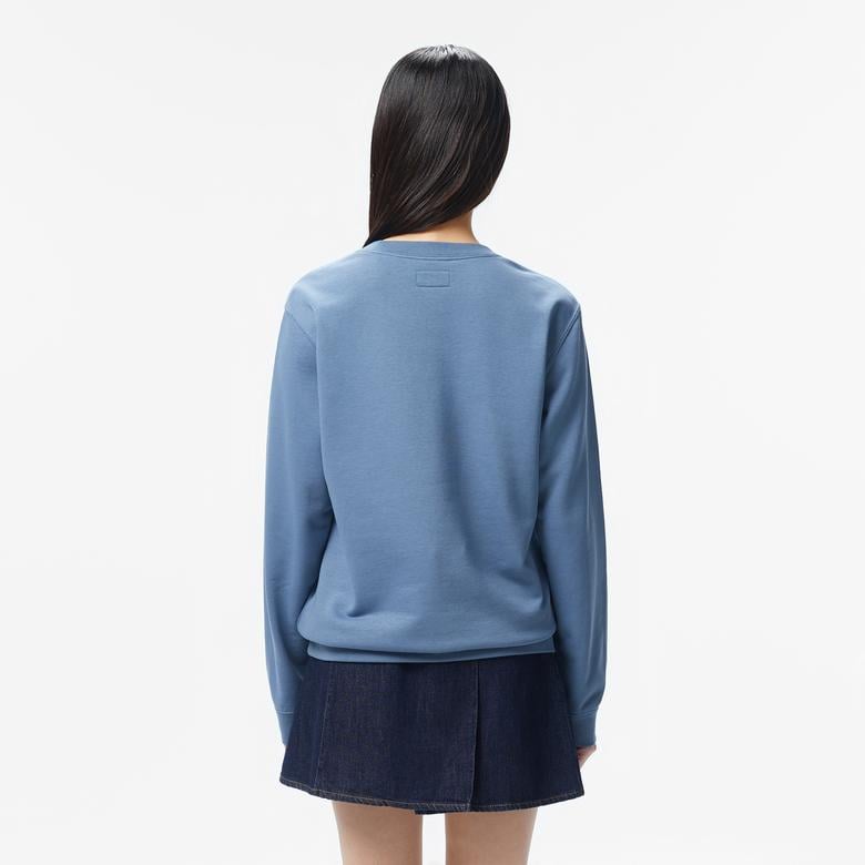 Converse Classic Unisex Mavi Sweatshirt