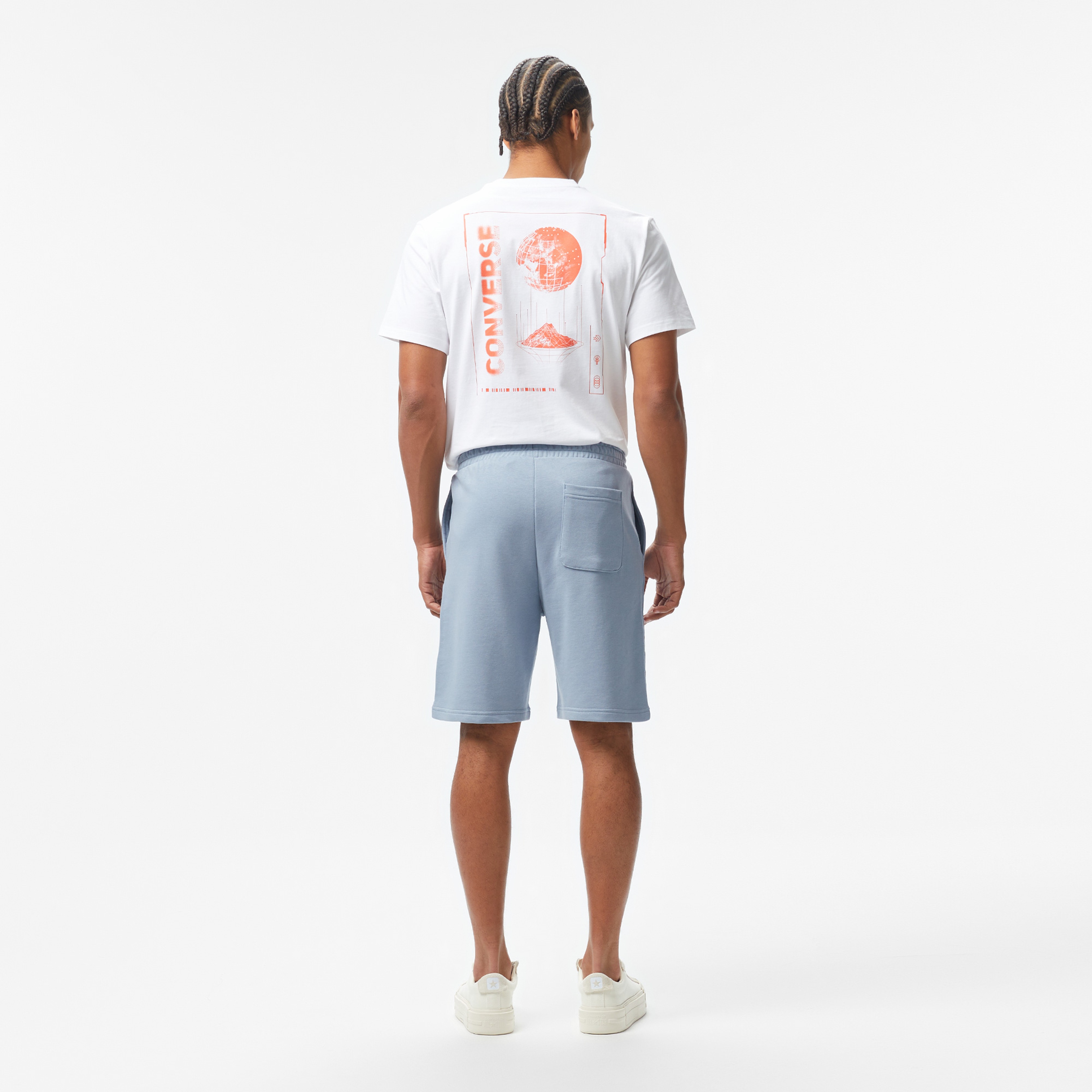 Converse Go-To Unisex Chuck Taylor Mavi Şort