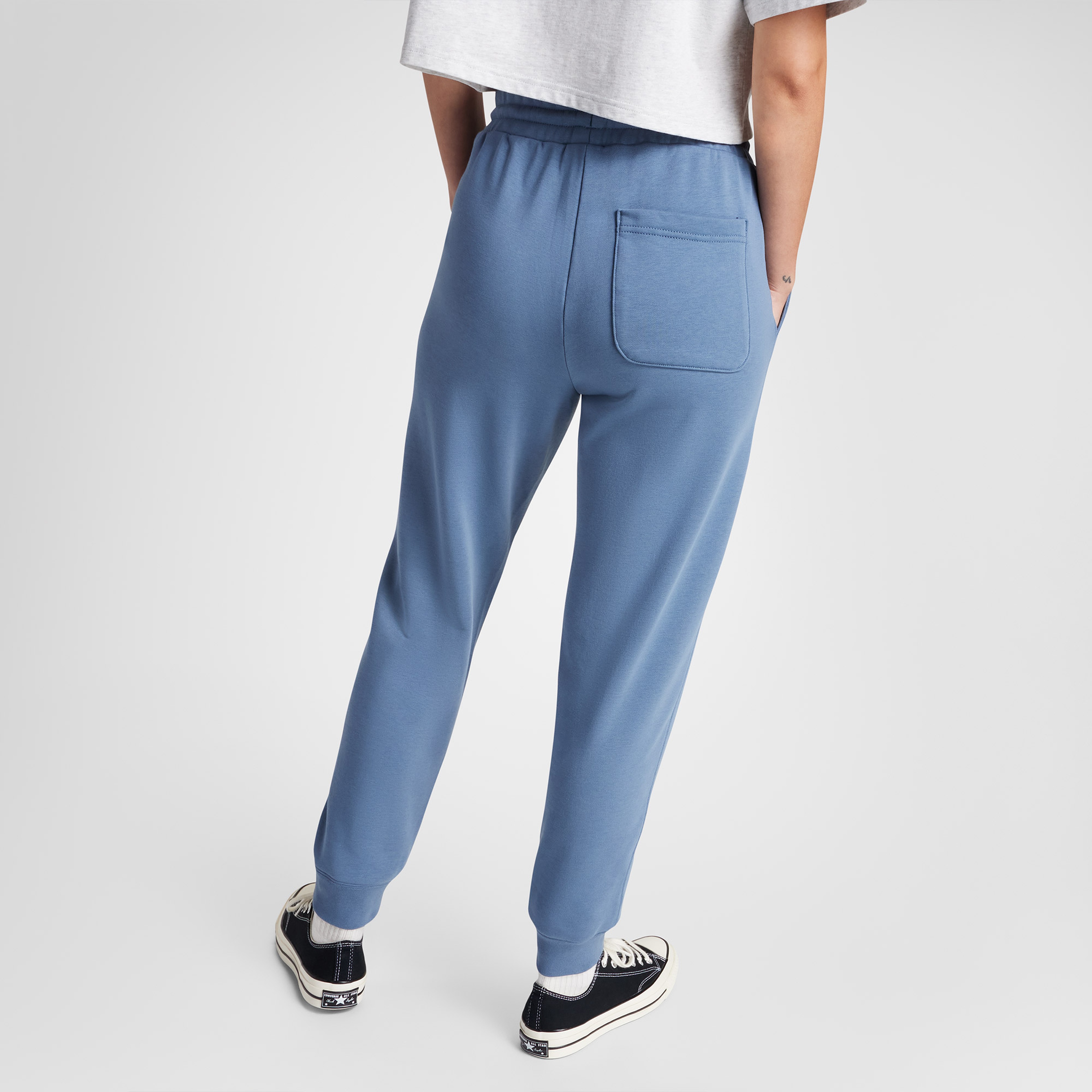 Converse Go-To Unisex Mavi Eşofman Altı