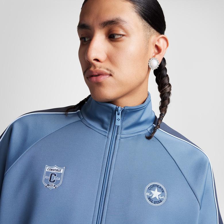 Converse Classic Erkek Renk Bloklu Mavi Ceket