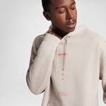 Converse Loose Fit Erkek Bej Hoodie