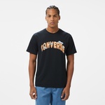 Converse Classic Erkek Baskılı Siyah T-Shirt