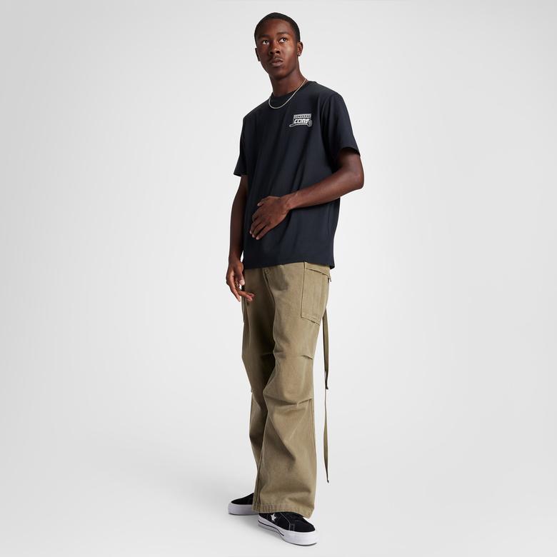 Converse Loose Fit Erkek Siyah T-Shirt