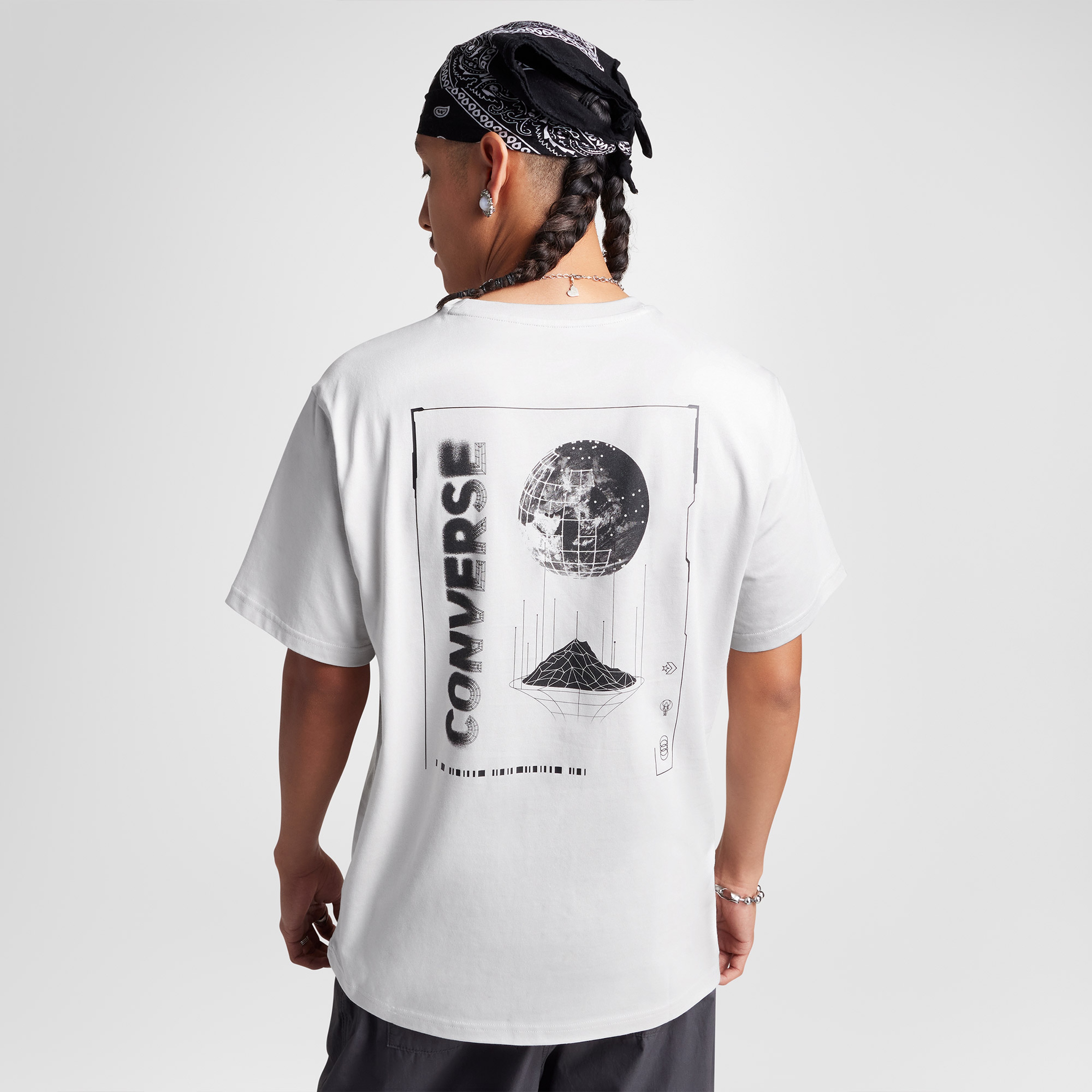 Converse Classic Erkek Grafik Baskılı T-Shirt