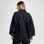 Converse Classic Kadın Oversize Fit Siyah Gömlek