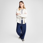 Converse Classic Kadın Oversize Fit Krem Gömlek