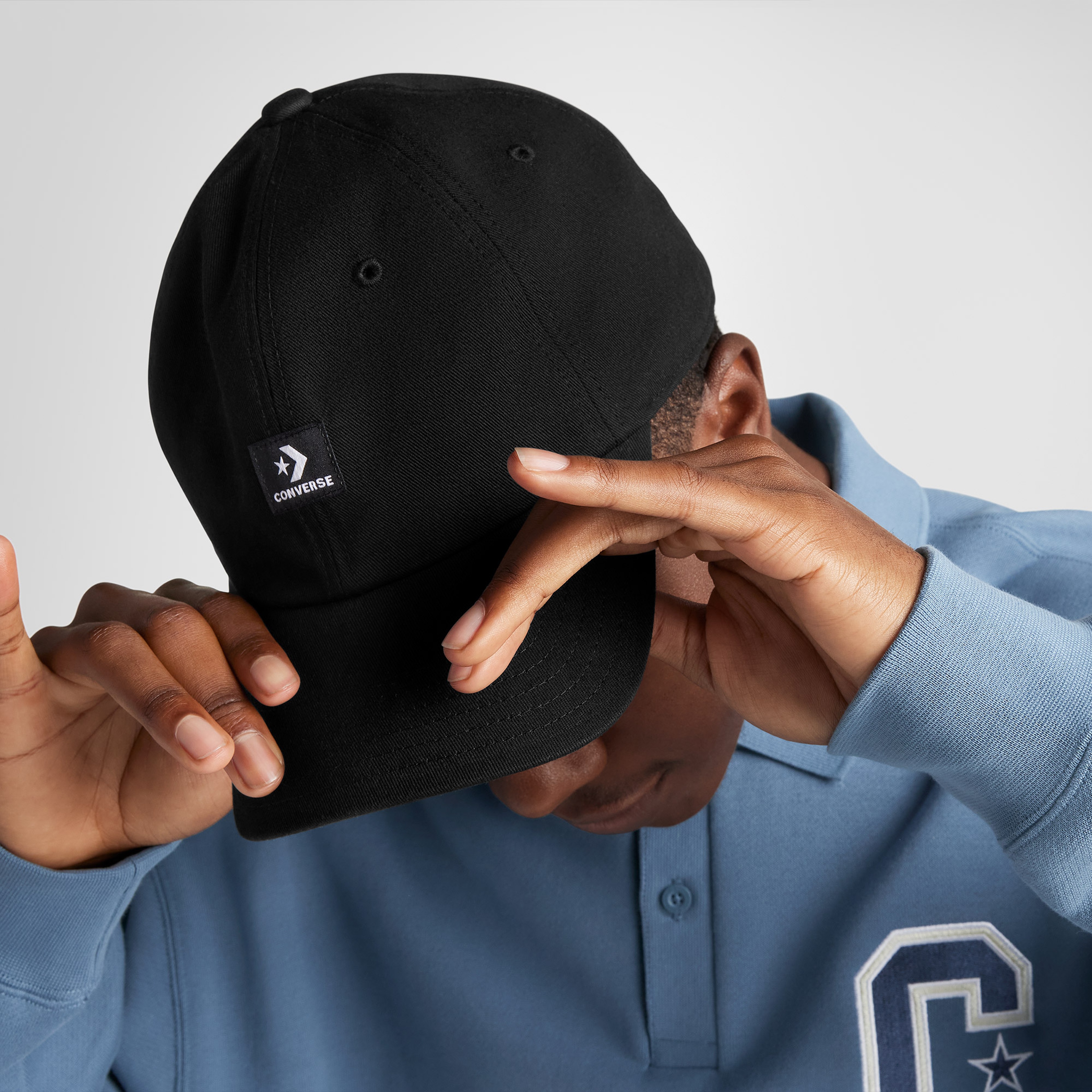 Converse Star Chevron Baseball Unisex Siyah Şapka