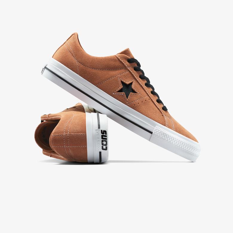 Converse One Star Pro Unisex Kırmızı Süet Sneaker