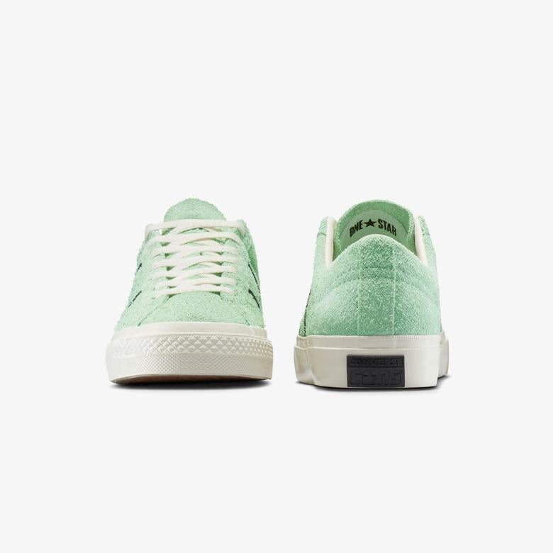 Converse One Star Academy Pro Unisex Yeşil Süet Sneaker
