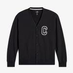 Converse Retro Cardigan Erkek Siyah Hırka