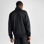 Converse Retro Track  Erkek Grafik Baskılı Siyah Ceket