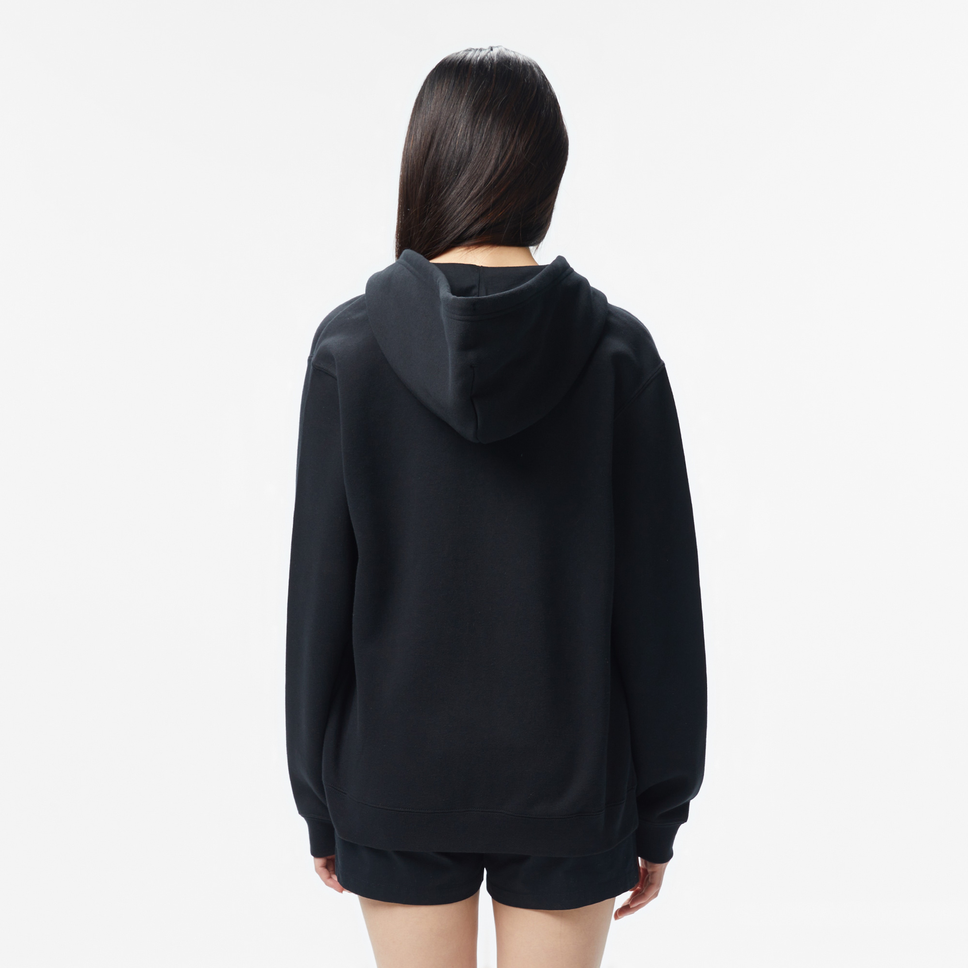 Converse Go-To Embroidered Star Chevron Unisex Fermuarlı Siyah Eşofman Üstü