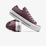 Converse Chuck Taylor All Star Lift Unisex Bordo Platform Sneaker