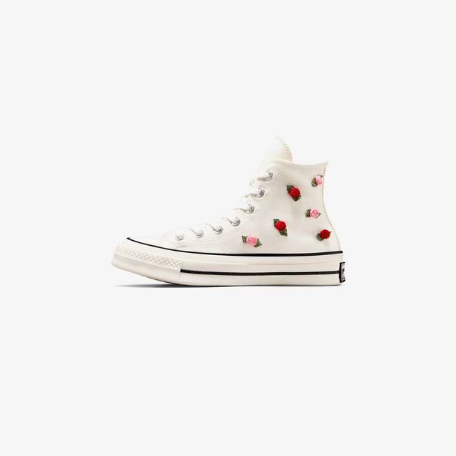 Converse Krem Converse Chuck 70 Roses Unisex Sneaker