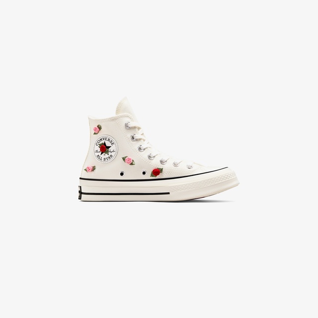 Converse Krem Converse Chuck 70 Roses Unisex Sneaker