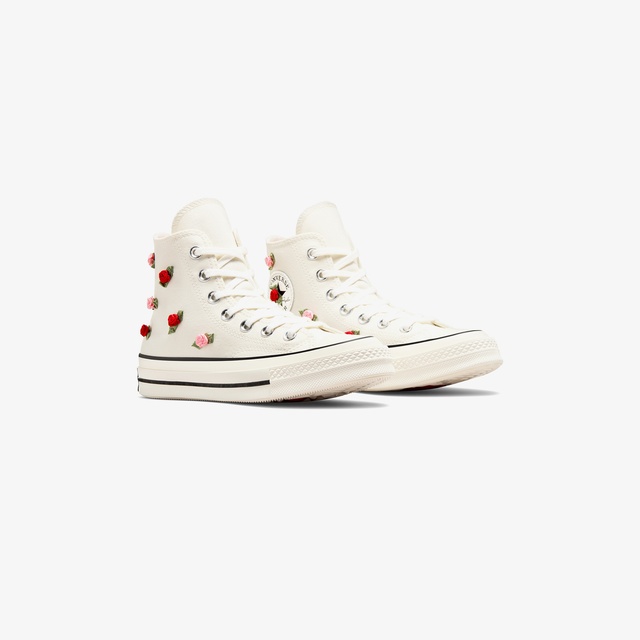 Converse Krem Converse Chuck 70 Roses Unisex Sneaker