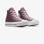 Converse Chuck Taylor All Star Lift Unisex Bordo Platform Sneaker