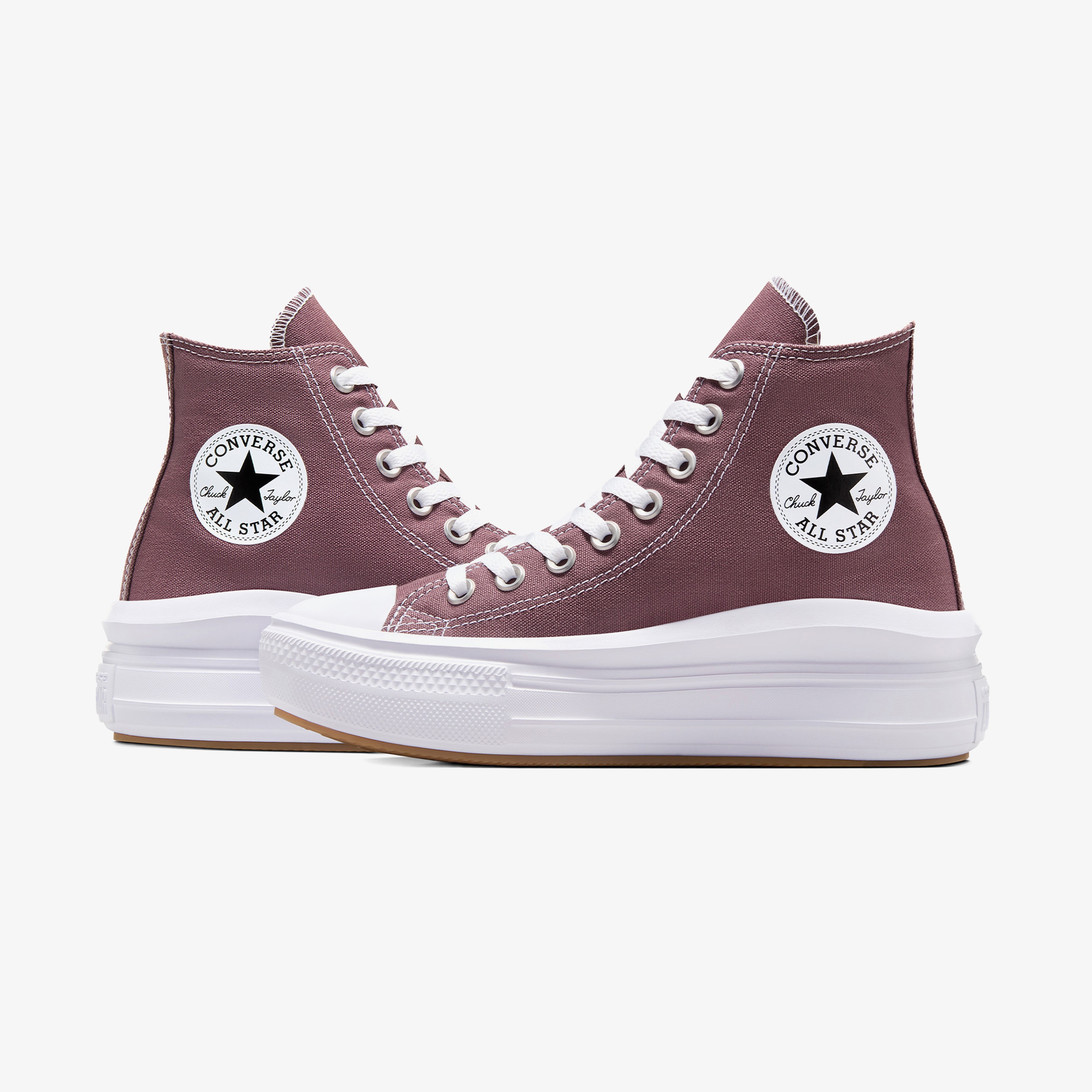 Converse Chuck Taylor All Star Move Platform Unisex Bordo Platform Sneaker