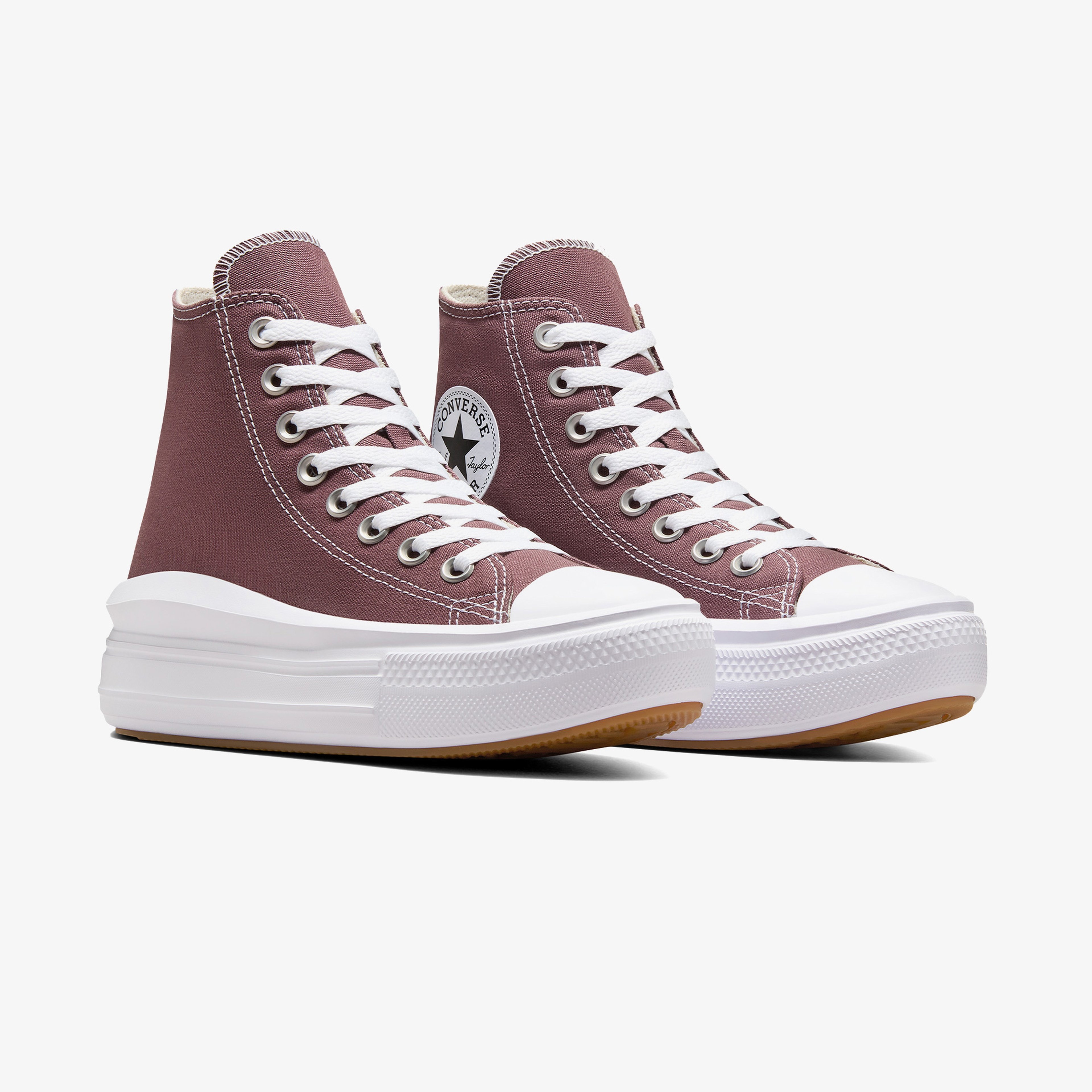 Converse Chuck Taylor All Star Move Platform Unisex Bordo Platform Sneaker