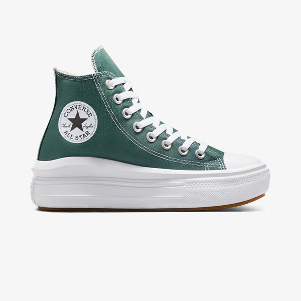 Converse Chuck Taylor All Star Move Platform Unisex Yeşil Platform Sneaker